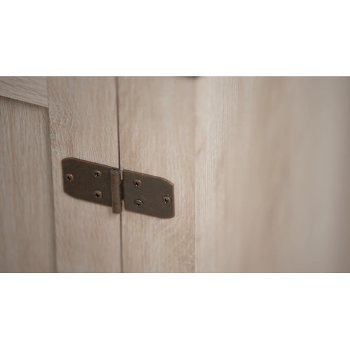 Gracie Oaks Coridon TV Stand for TVs up to 65" with Fireplace Included